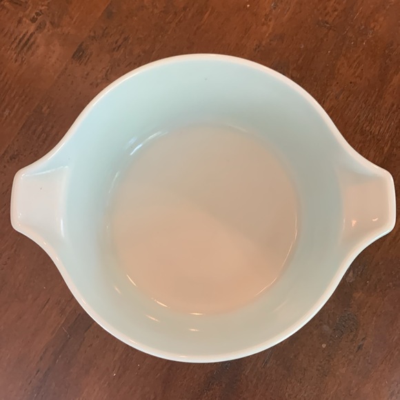 Pyrex 475 Vintage Amish Butterprint Turquoise Casserole, decorative - Picture 4 of 11